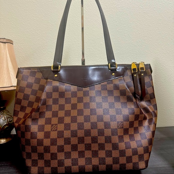 Authentic Louis Vuitton Westminster GM Damier Ebene Tote - Picture 1 of 10
